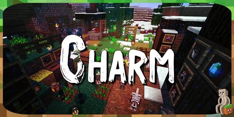 Charm minecraft. Minecraft charm. майнкрафт мод чарм.