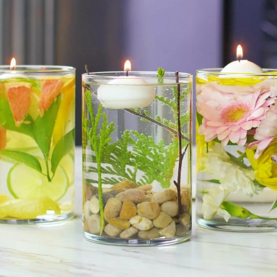 Прозрачные свечи. Гелевая свеча с цветами. Как сделать прозрачную свечу. Прозрачные свечи. Гелевые декоративные свечи.