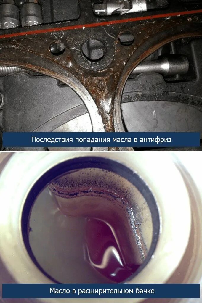 Смазка вытекает