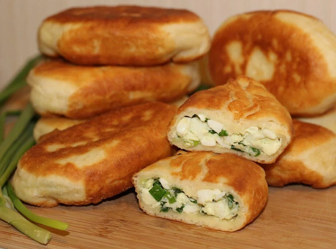 Начинка для жареных пирожков с яйцом