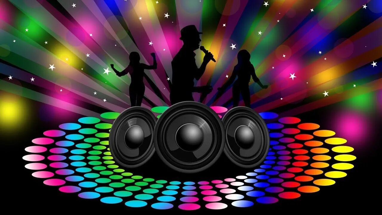 Karaoke music. Диско фон. Музыкальный фон. Фон для афиши дискотеки. Фон в стиле диско.