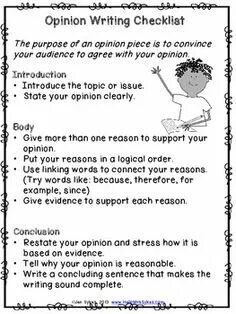 Write your opinion
