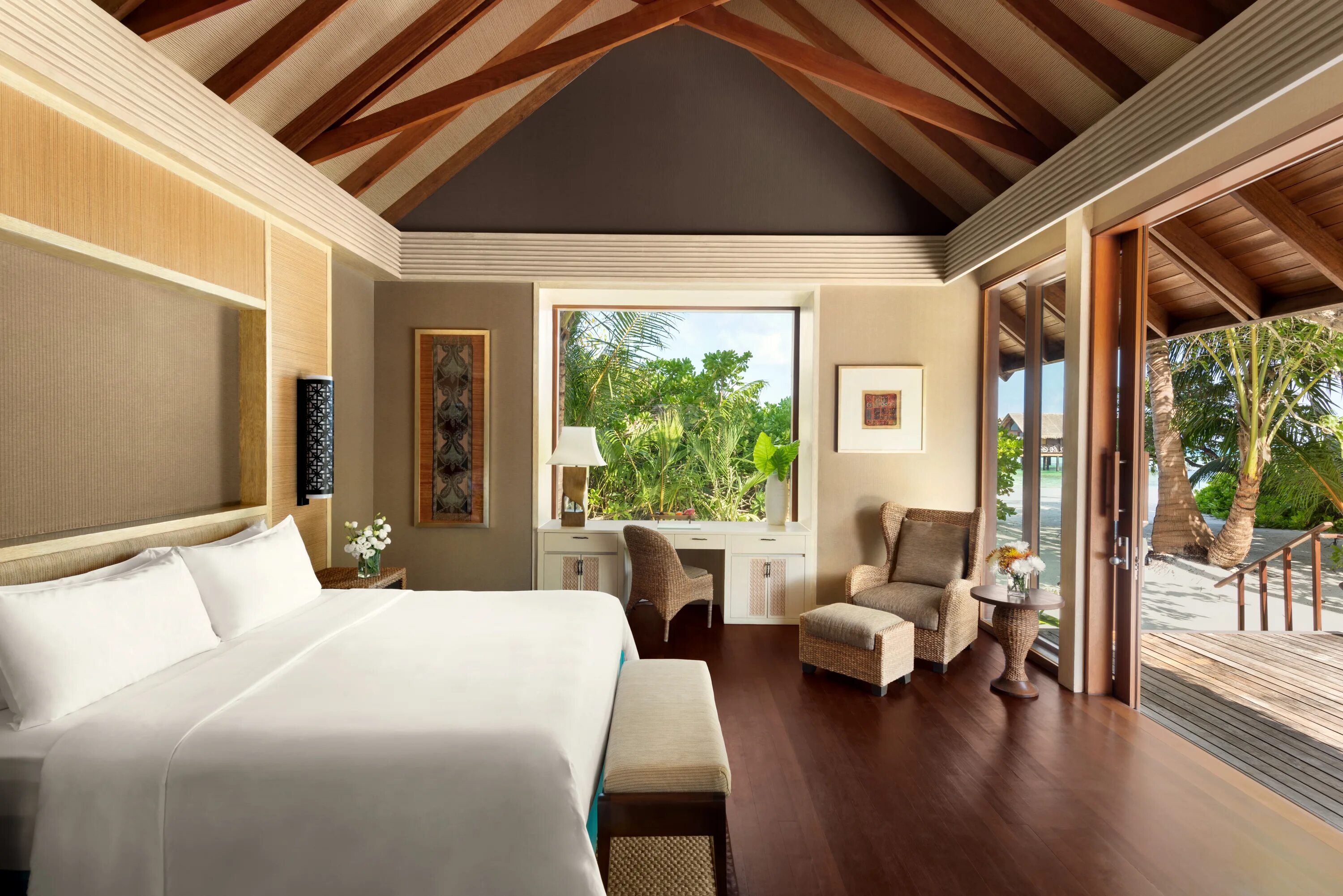 Мальдивы отель Shangri la. Shangri-la's Villingili Resort and Spa Maldives 5*. Мальдивы Виллингили отели. Отели Шангри ла на Мальдивах. Bedroom beach