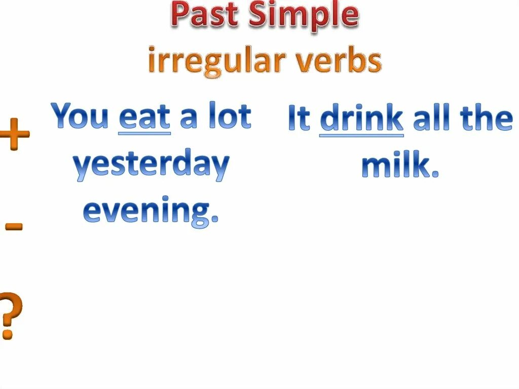 Таблица презент симпл и презент континиус. Паст симпл презентация. Past simple презентация. Not в паст симпл. Паст симпл презентация.