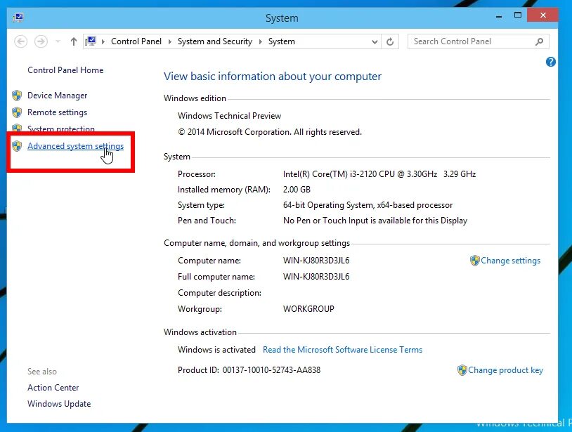 Windows system properties. System properties windows. system properties win 10. system (control panel) win 10. control в окне win+r..