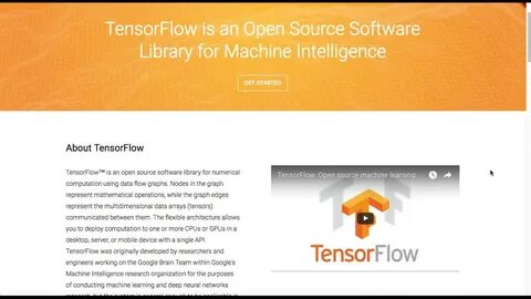 Tensorflow examples