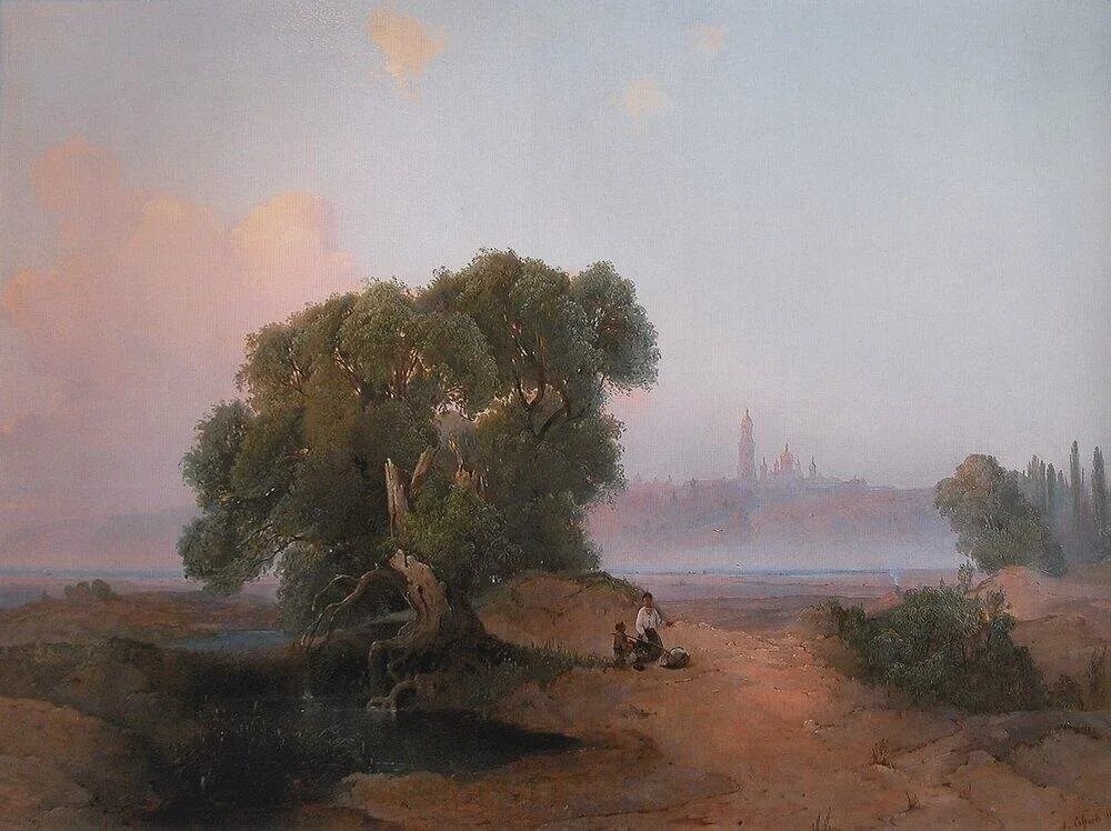 Картины саврасова. Саврасов вид Киева с Днепра на Печерскую Лавру 1852. Алексей Кондратьевич Саврасов живопись. Алексей Кондратьевич Саврасов вид в окрестностях Ораниенбаума. Саврасов Алексей Кондратьевич (1830 – 1897) зима.