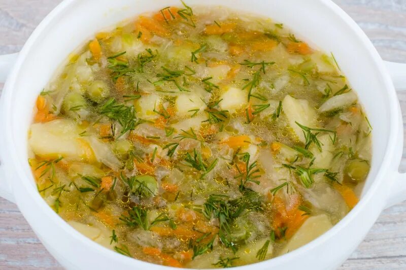 Суп капуста картошка морковь