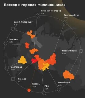 Во сколько сегодня темнеет в нижнем новгороде