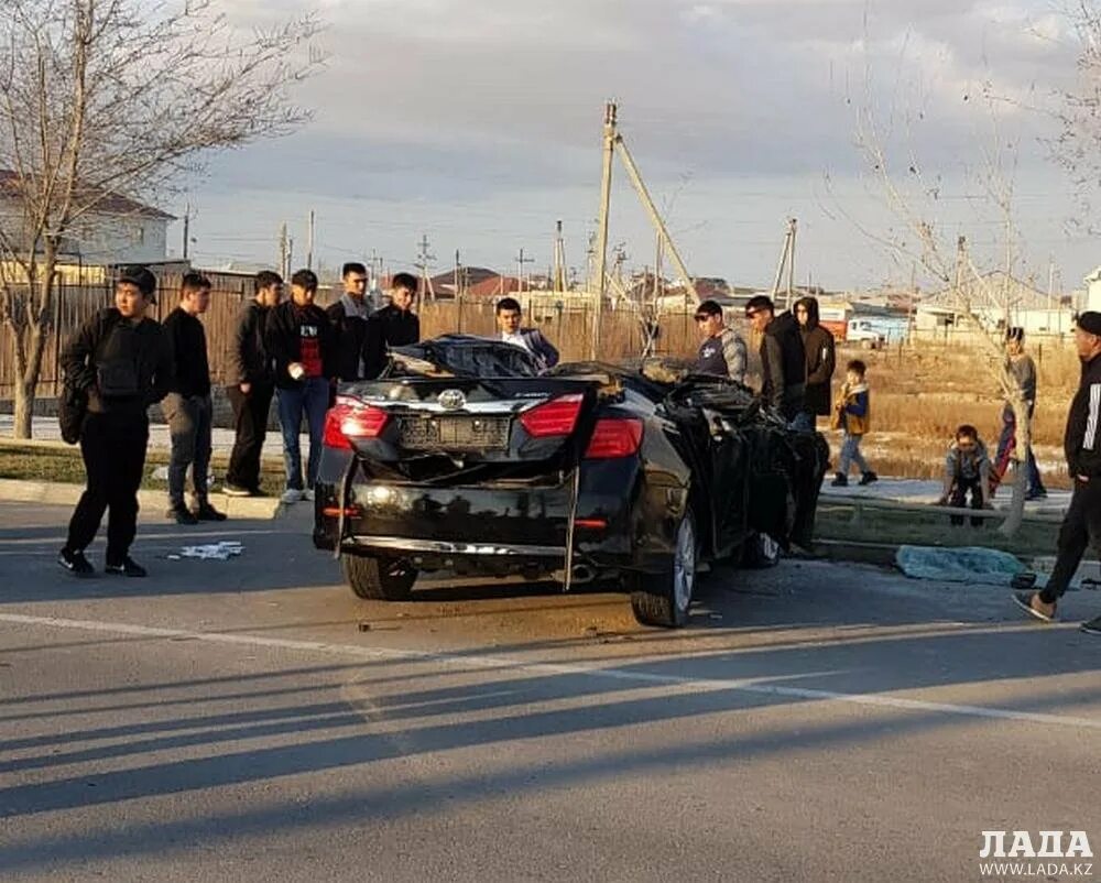 Новости жанаозен. Жанаозен. авария возле джами пляжа.