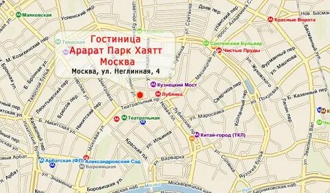 Ближайшие гостиницы на карте