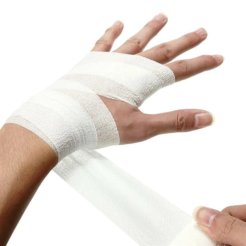 Как выглядит эластичный бинт на руку 1x Handbandage Handgelenkbandage Handgelenkstütze Handstütze Beige 18x9cm Neu P/