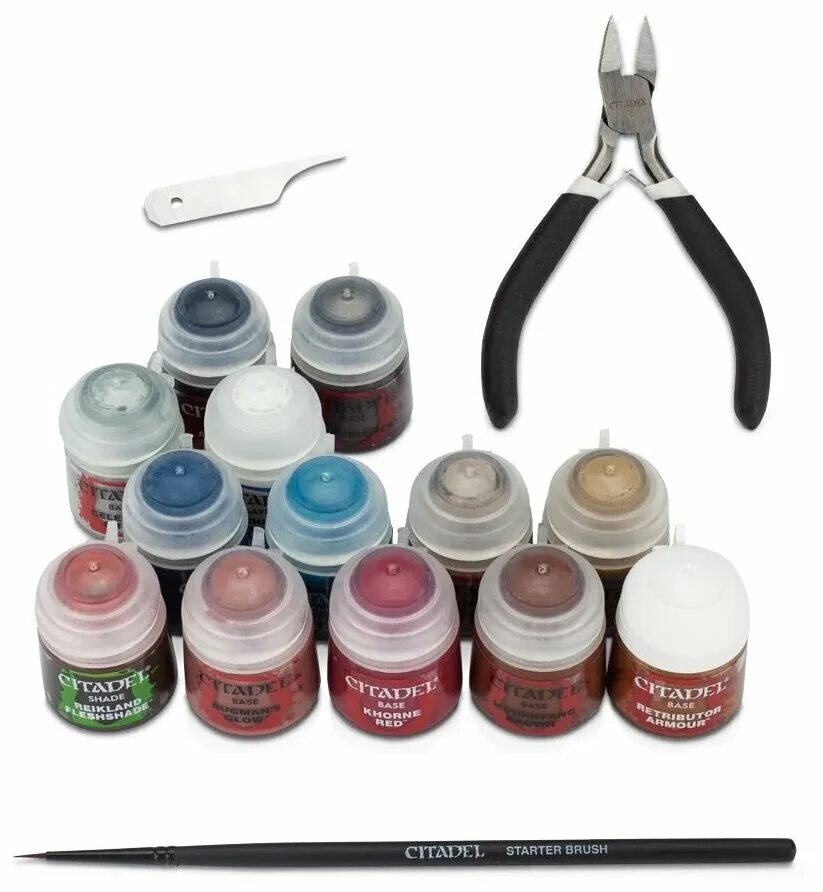 Warhammer paint tools set. 000 citadel essentials set. набор красок warhammer 40. набор красок: easy to build+paint set nighthaunt. набор вархаммер 40000 paint set.
