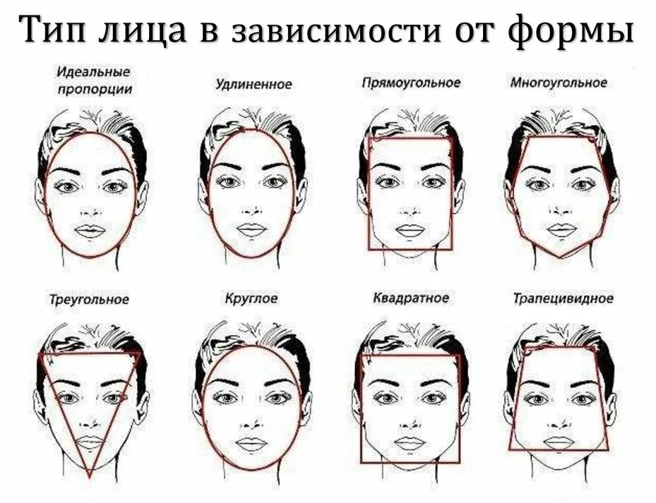 Определить тип лица по фото. Определить тип лица по фото