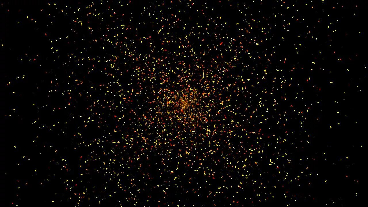 Fill in imagery particles