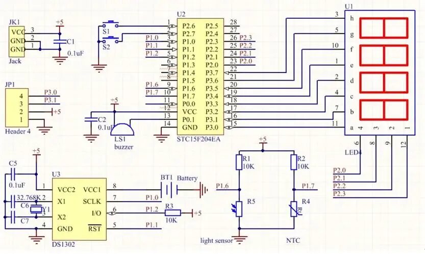 Часы на микроконтроллере stc15f204ea схема. Часы на микроконтроллере attiny26 ds1307. Часы на stc15f204ea. Stc15w408as схема включения.