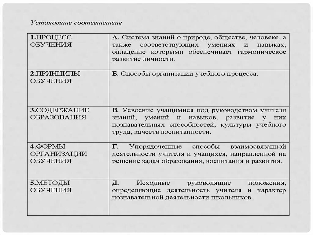 Содержание образования как фундамента культуры личности