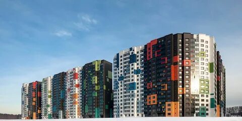 Цветные дома москва