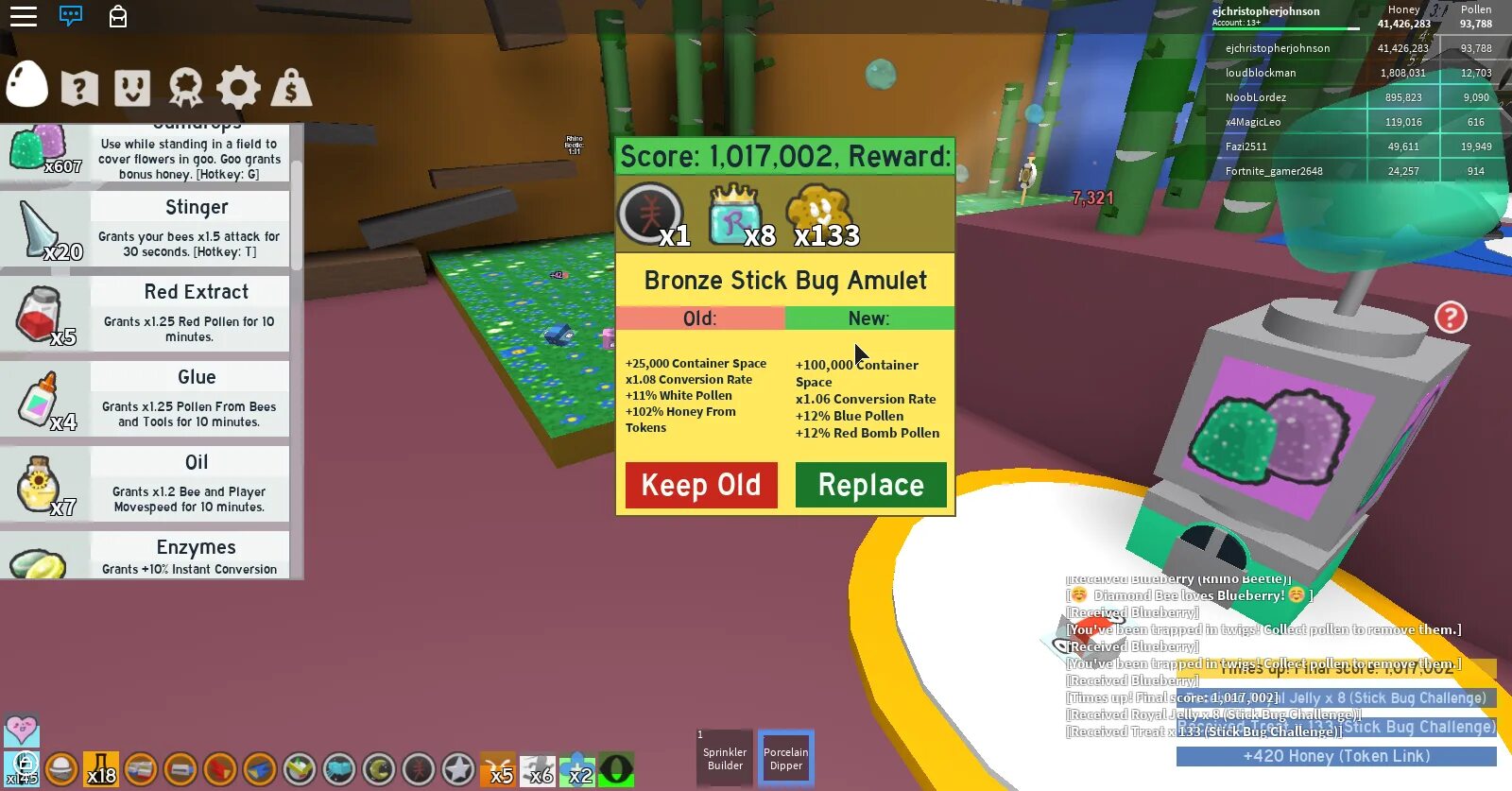 Bug challenge. Stick bug amulet. stick bug bee swarm. blue pollen bee swarm. stick bug bee swarm simulator.