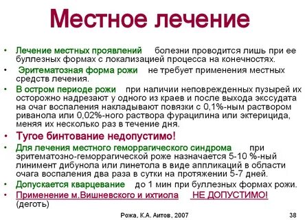 Рожистое воспаление препараты лечения