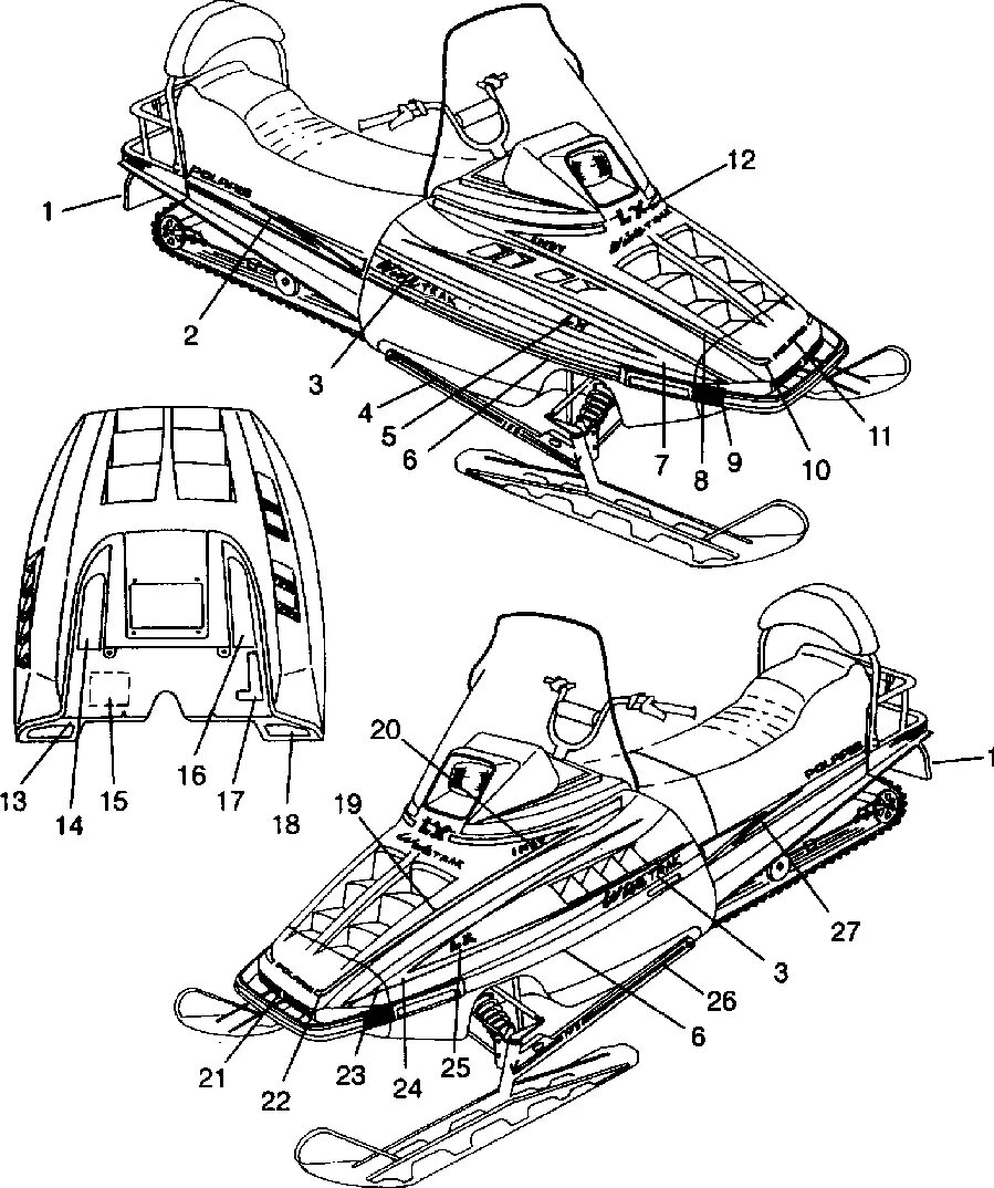 Запчасти поларис widetrak lx. Склизы для снегохода поларис вайдтрак лх 500. наклейки polaris widetrak lx. скребки для снегохода polaris widetrak lx 500. наклейка для снегохода поларис widetrak lx.