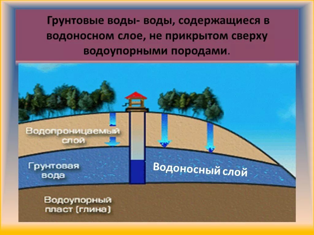 Что такое грунтовые воды