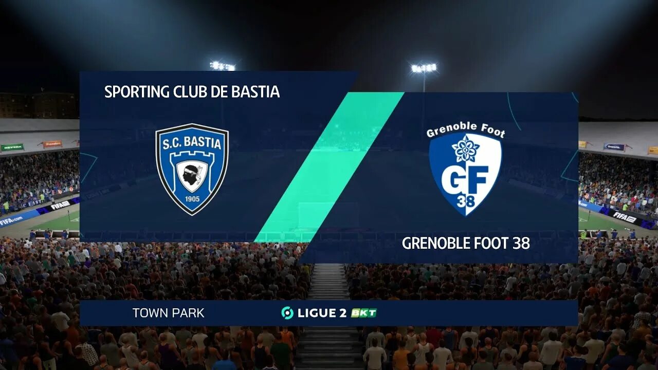 Бастия гренобль. Bastia FC. Metz vs Bastia Ligue 2. FIFA 23 Постер.