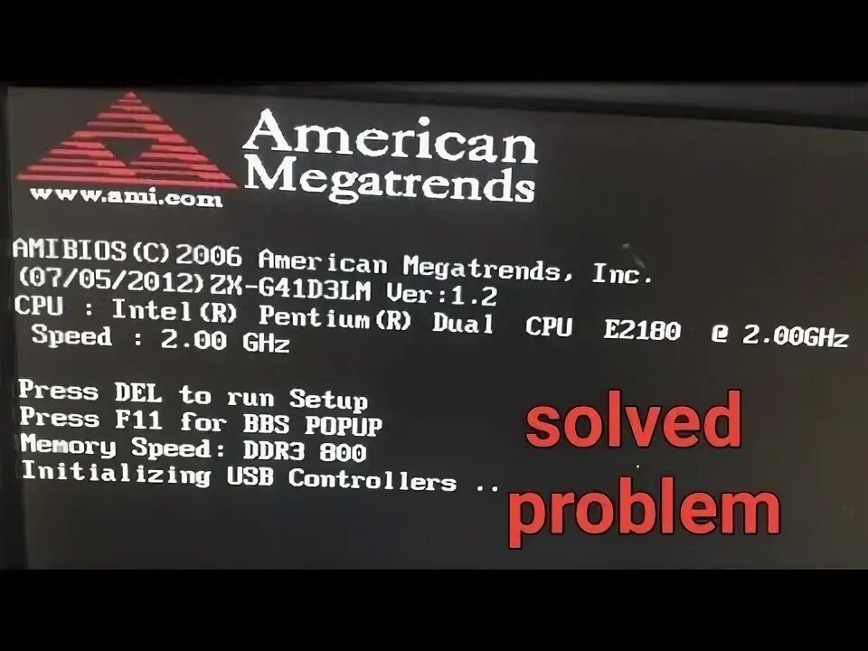 Initialising usb controllers