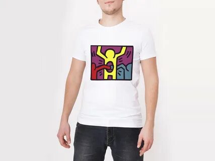 Кит харинг футболка