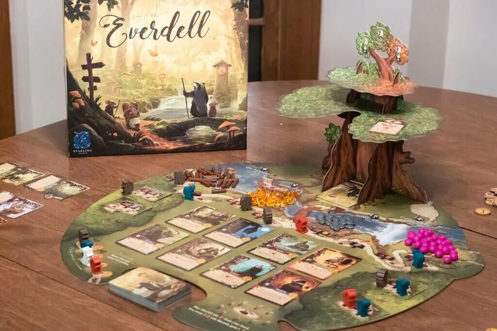 Everdell игра. Everdell настолка. Настольные игры для детей. Необычные настольные игры. Настольные игры по мотивам