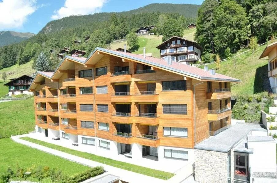 Swiss in resort. Swiss in resort