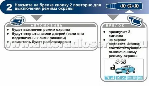 Режим антиограбления starline что это