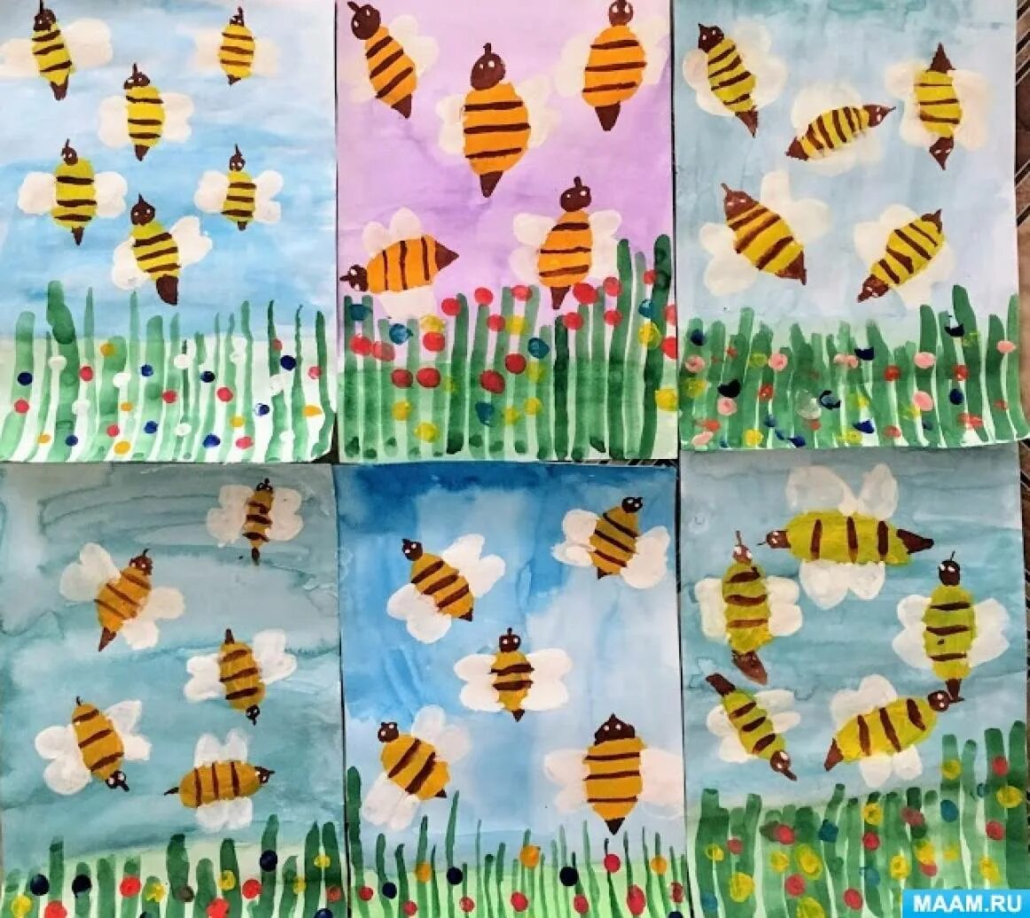 Конспект нод насекомые. Рисование пчела в подготовительной группе. Рисование насекомых в детском саду. Рисование пчелки в средней группе. Рисование пчела в средней группе.