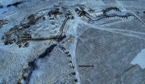 Бои в окопах видео с дрона