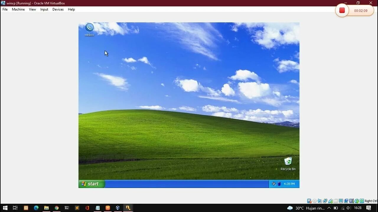 Xp видит