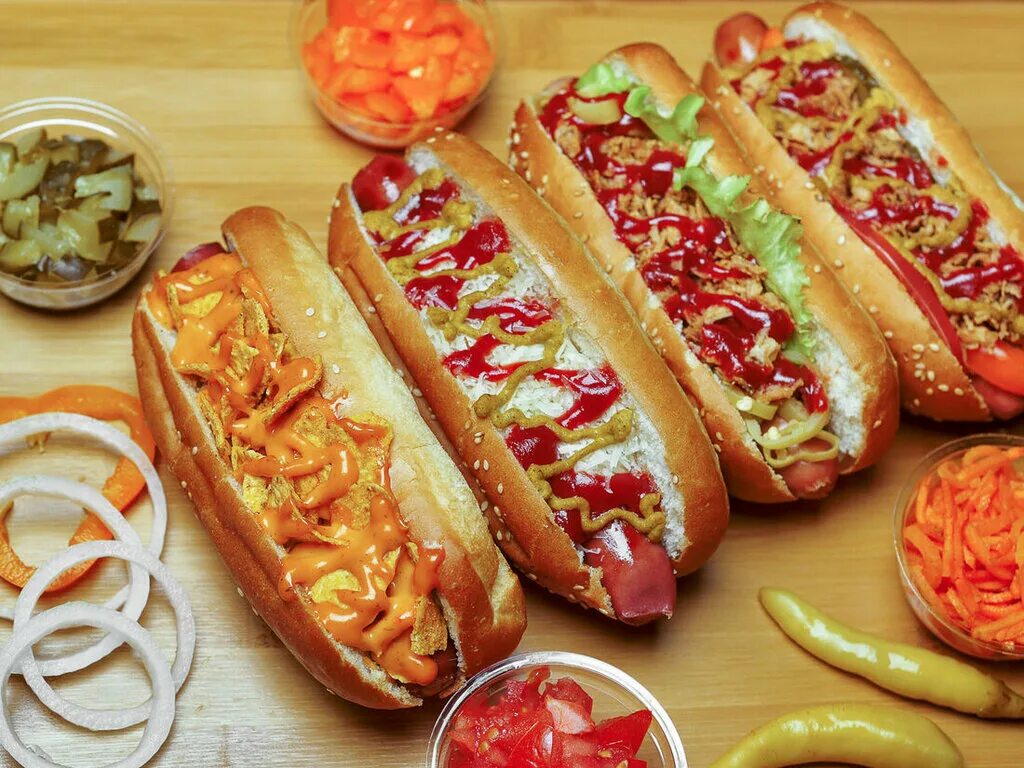 Вкусный домашний хот-дог