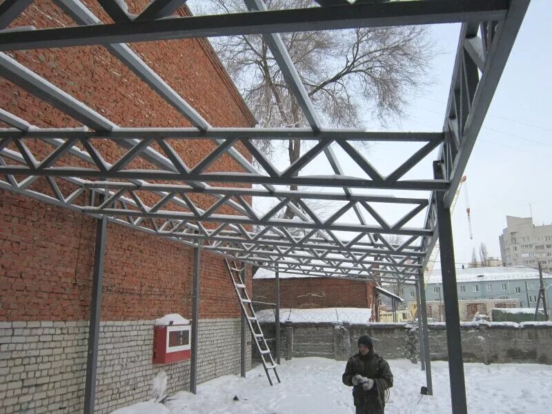 Навес с профильной трубы. Как правильно варить навесы. Ферма из профильной трубы 40х20 для гаража. Ферма металлическая односкатная 15 метров чертеж. Как правильно варить навесы.