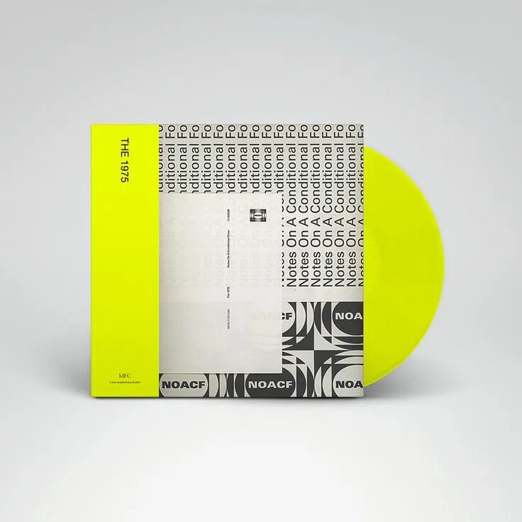 Lp notes. Notes on a conditional form. 2025 - notes on a conditional form. the 1975 album cover notes on a conditional form.