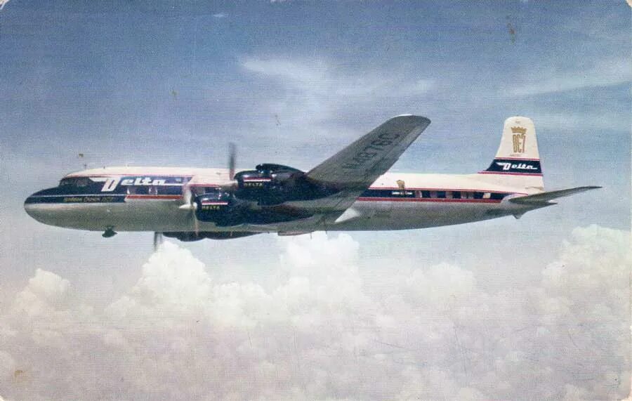 Dc 7.4. Douglas DC-7. DC-7. Douglas DC 7 Flight. Douglas DC-9-30 Delta profile.