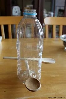 Кормушка для птиц из пластиковой бутылки 2
