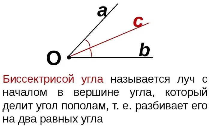 Любая биссектриса треугольника делит его пополам. Биссектриса острого угла. Как доказать биссектрису угла. Доказательство биссектрисы угла. Биссектриса рисунок.