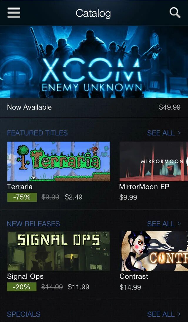 Steam приложение. Мобильный стим. Steam арт приложение. Steam IOS.