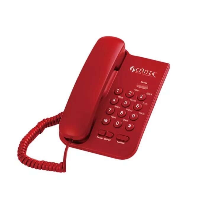 Ооо красный телефон. Проводные телефоны CENTEK CT-7003. Телефон CENTEK CT-7005. Красный телефон. Красный стационарный телефон с кнопками.