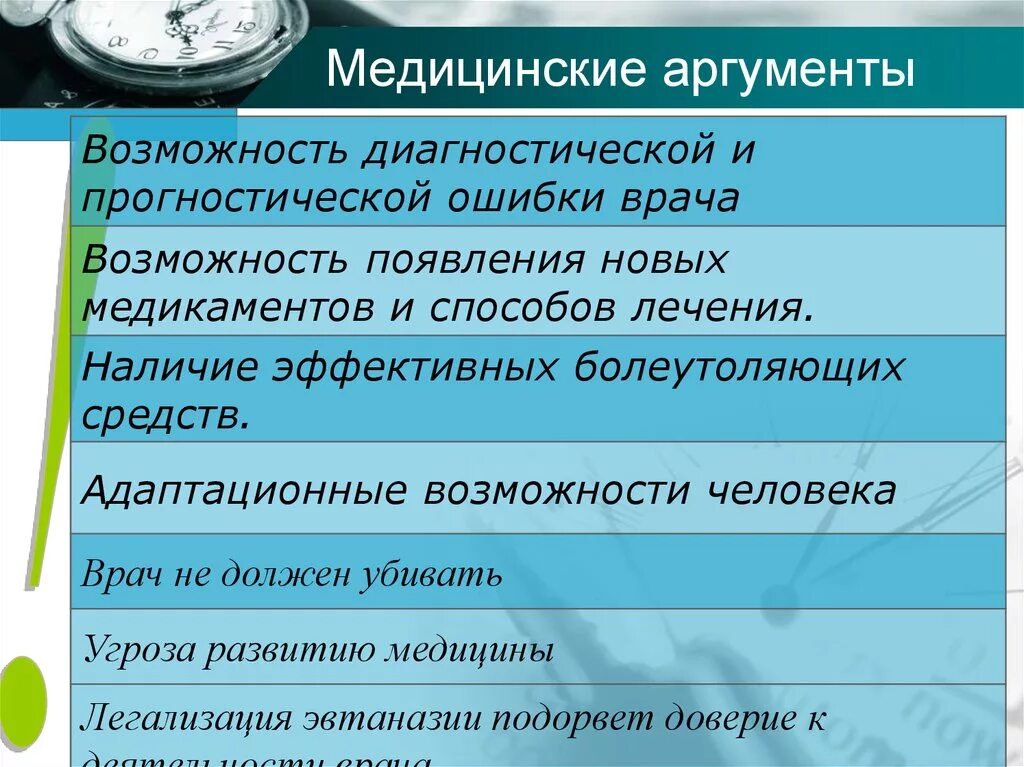 Противник аргумент. Противник аргумент