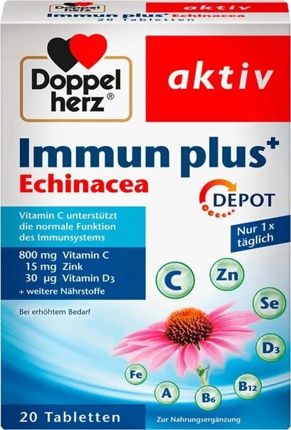 Иммун актив витамины. Immun Plus. Доппельгерц с эхинацеей. Immun Plus Echinacea Doppel Herz инструкция. Имун плюс 300.