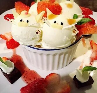 Десерт котик