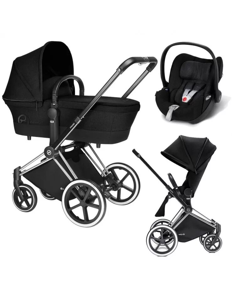 Cybex priam 3 в 1. Cybex Priam 3. Коляска Cybex Priam 3. Коляска Сайбекс 3в1 Приам черная.