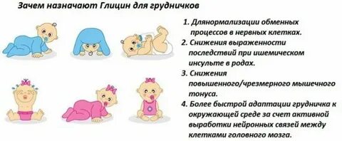 Глицин для новорожденных