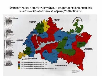Этническая карта татарстана