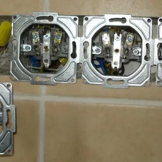 Как подключить накладную двойную розетку